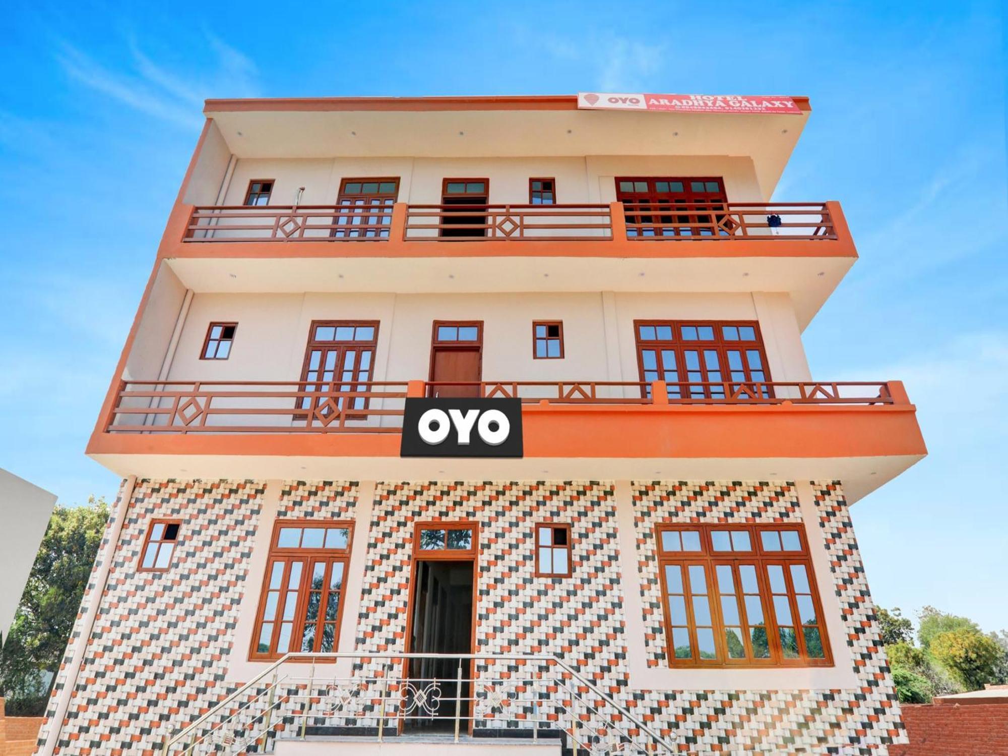 Hotel O Aradhya Galaxy Bhauli Esterno foto